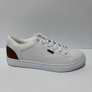 Levi’s Men’s Jeffrey White Casual Lace-Up Sneakers, Size 9.5 M